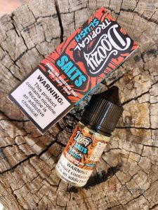 سالت اناناس تمشک آبی دوزی | DOOZY SALT TROPICAL SLUSH |ویپ داریم