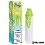 پاد یکبار مصرف کیوی طالبی یخ 3500 پاف کلود نوردز CLOUD NURDS  3500 PUFF - Image 2