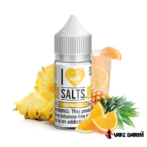 سالت نیکوتین پرتغال آناناس آی لاو سالت I LOVE SALTS ORANGE PINEAPPLE CRUSH |ویپ داریم سالت نیکوتین پرتغال آناناس آی لاو سالت I LOVE SALTS ORANGE PINEAPPLE CRUSH |ویپ داریم