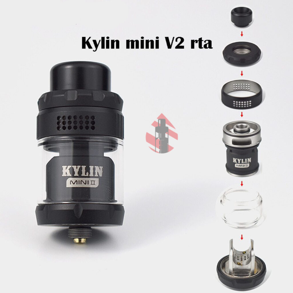 اتومایزر کایلین مینی وی 2 آر تی ای VANDY VAPE KYLIN mini2 RTA |ویپ داریم