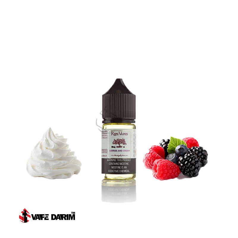 سالت بری و خامه رایپ ویپز |RIPE VAPES Berries And Cream 30ML |ویپ داریم سالت بری و خامه رایپ ویپز |RIPE VAPES Berries And Cream 30ML |ویپ داریم