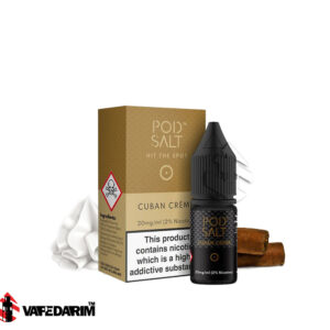 سالت نیکوتین تنباکو خامه پاد سالت Pod Salt Cuban Creme 30 ML |ویپ داریم