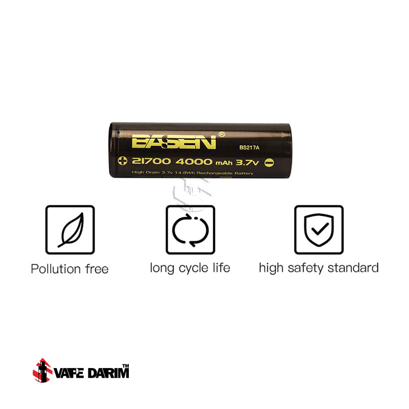 باتری 21700 بیسن | Basen 21700 Battery |ویپ داریم