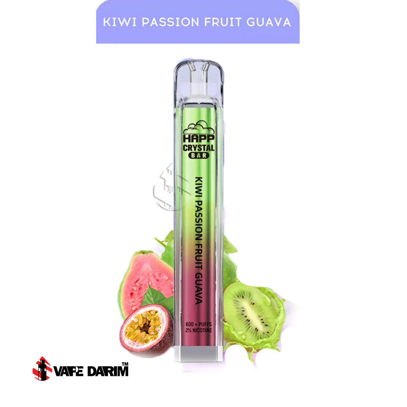پاد یکبار مصرف کیوی پشن فروت گواوا کریستال600پاف CRYSTAL BAR K-P-G |ویپ داریم پاد یکبار مصرف کیوی پشن فروت گواوا کریستال600پاف CRYSTAL BAR K-P-G |ویپ داریم