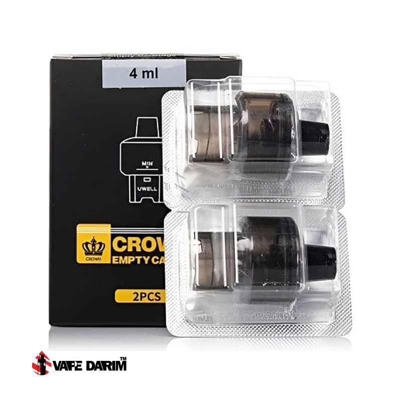 کارتریج یوول کرون ام |ویپ داریم کارتریج خالی یوول کرون ام 4 میلی لیتر UWELL CROWN M EMPTY CARTRIDGE |ویپ داریم