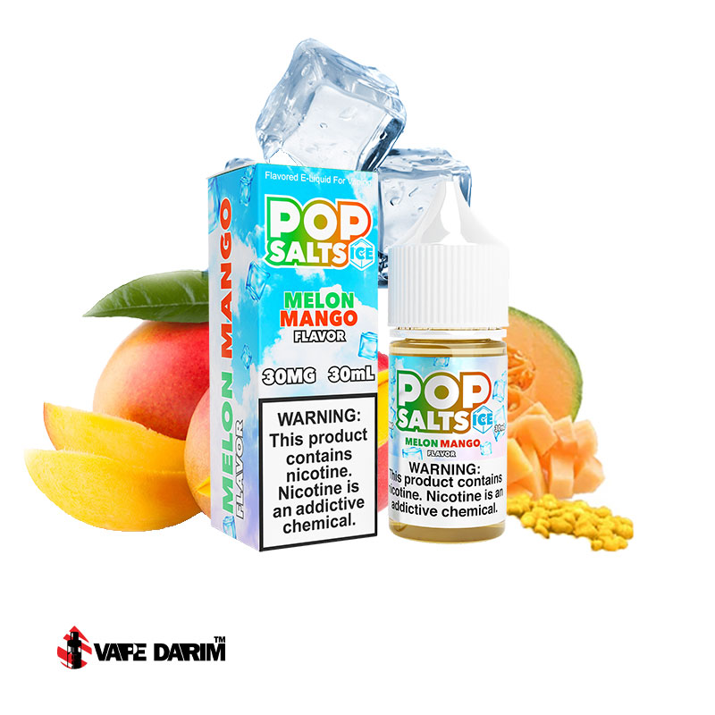 سالت انبه طالبی یخ پاپ کلودس POP CLOUDS MELON MANGO ICE 30ML |ویپ داریم سالت انبه طالبی یخ پاپ کلودس POP CLOUDS MELON MANGO ICE 30ML |ویپ داریم