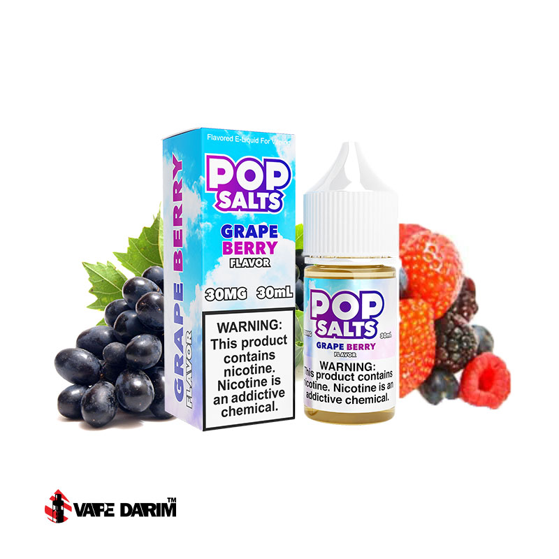 سالت انگور بری پاپ کلودس POP CLOUDS GRAPE BERRY 30ML |ویپ داریم سالت انگور بری پاپ کلودس POP CLOUDS GRAPE BERRY 30ML |ویپ داریم