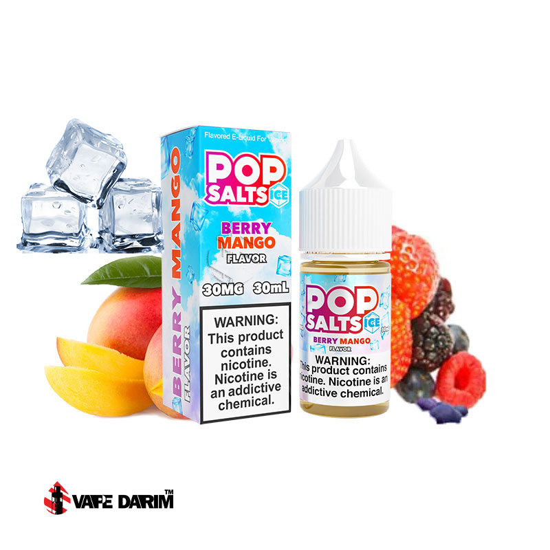 سالت انبه بری یخ پاپ کلودس POP CLOUDS BERRY MANGO ICE 30ML |ویپ داریم سالت انبه بری یخ پاپ کلودس POP CLOUDS BERRY MANGO ICE 30ML |ویپ داریم