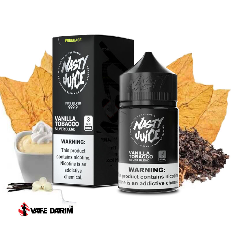 جویس-تنباکو-وانیل-نستی |ویپ داریم جویس تنباکو وانیل نستی |NASTY Vanilla Tobacco 60ML |ویپ داریم