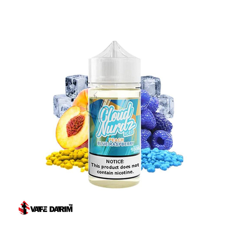 جویس کلود نوردزهلو تمشک آبی یخ CLOUD NURDZ PEACH BLUERASPBERRY ICE |ویپ داریم جویس کلود نوردزهلو تمشک آبی یخ CLOUD NURDZ PEACH BLUERASPBERRY ICE |ویپ داریم