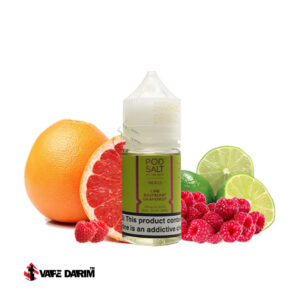 سالت نیکوتین لیموترش تمشک گری فروت پاد سالت Pod Salt NEXUS Lime Raspberry Grape Fruit 30 ML |ویپ داریم
