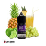 سالت نیکوتین شربت انگور آبلیمو آناناس پاد سالت Pod Salt SUMMER SYRUP 30 ML |ویپ داریم