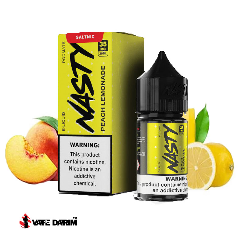 salts-nasty-peach-lemonade|ویپ داریم سالت هلو لیموناد نستی |NASTY Modmate Peach Lemonade 30ML |ویپ داریم