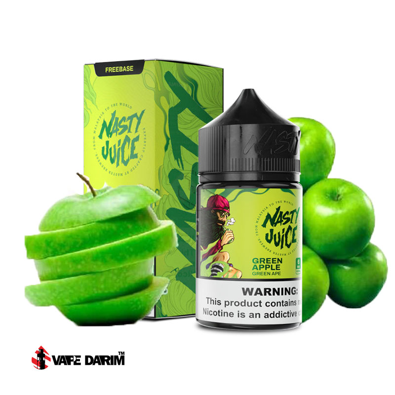 جویس-نستی-سیب-سبز |ویپ داریم جویس سیب سبز نستی |NASTY Green Apple 60ML |ویپ داریم