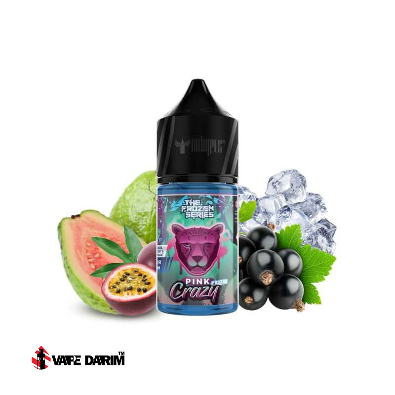 dr-vapes-pink-crazy-salts |ویپ داریم سالت انگور فرنگی گواوا پشن فروت یخDR.VAPES PINK Frozen Crazy 30 ML |ویپ داریم