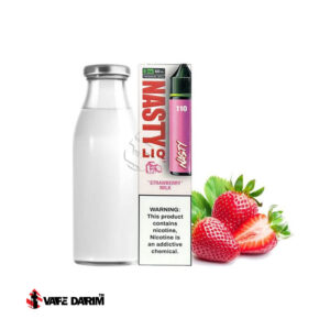 جویس شیر توت فرنگی نستی |Nasty liq Strawberry Milk |ویپ داریم