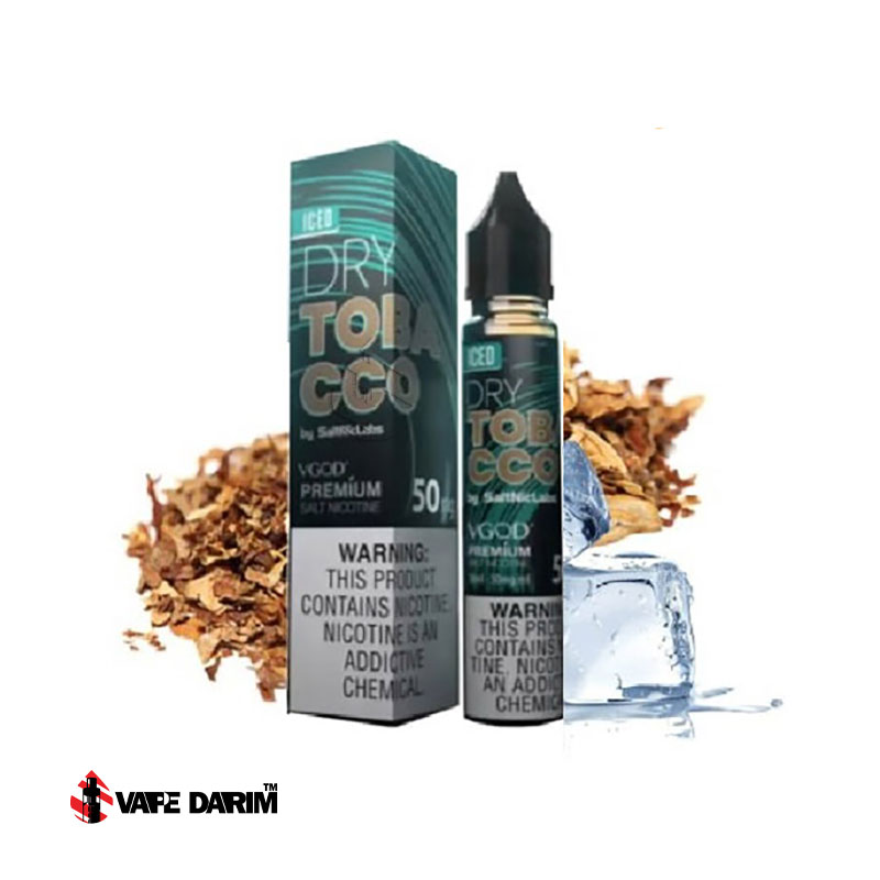 سالت-تنباکو-خشک-یخ-ویگاد |ویپ داریم سالت ویگاد تنباکو خشک یخ VGOD Dry Tobacco Ice SALT 30ML |ویپ داریم