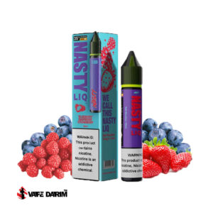 سالت تمشک بلوبری توت فرنگی نستی |Nasty liq BLUEBERRY STRAWBERRY Raspberry |ویپ داریم