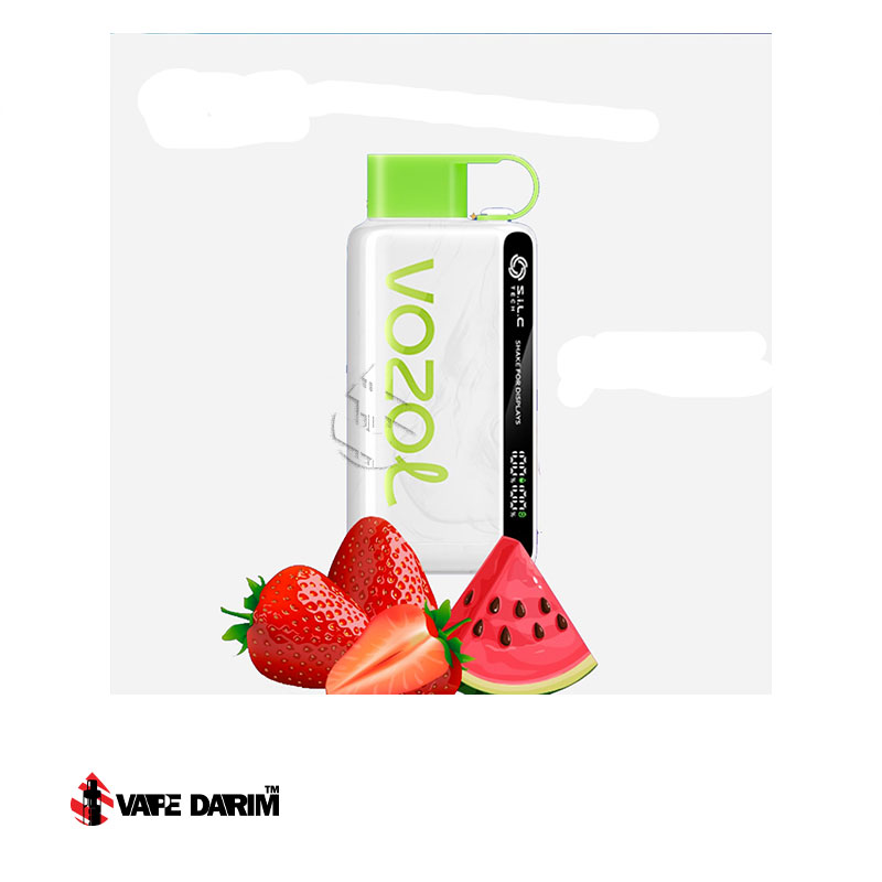 vozol-12000-puff-watermelon-strawberry |ویپ داریم پادسیستم وزول 12000 پاف هندوانه توت فرنگی VOZOL STAR WATERMELON STRBERRY |ویپ داریم