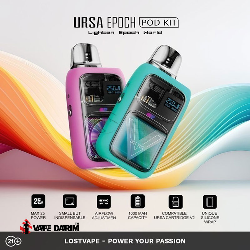 ویپ پاد اورسا اپوک LOST VAPE URSA EPOCH KIT |ویپ داریم