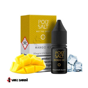 سالت نیکوتین انبه یخ پادسالت Pod Salt MANGO 10 ML Ice |ویپ داریم