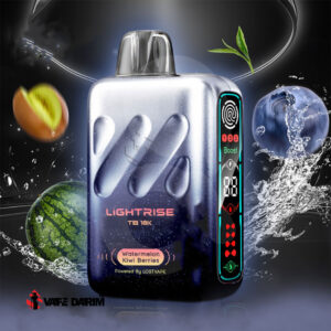 پاد لایترز بار هندوانه کیوی بری لاست ویپ Lightrise Watermelon Kiwi Berries TB 18K |ویپ داریم