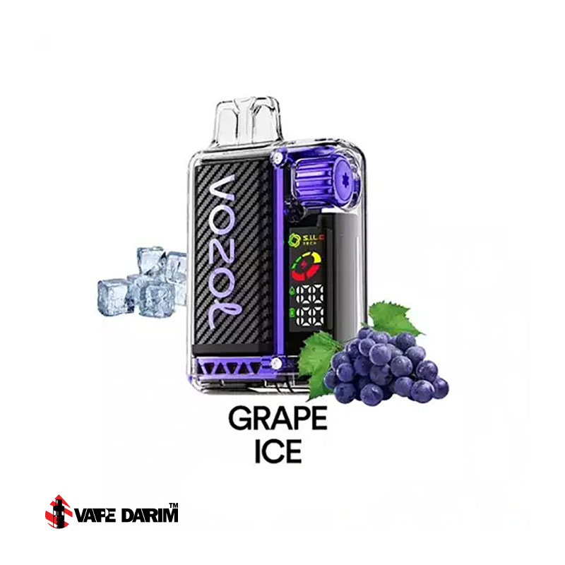 Vozol 20000 Puff Vista Grape Ice |ویپ داریم پاد وزول انگور یخ ویستا 20 هزار Vozol Vista 20000 Grape Ice |ویپ داریم