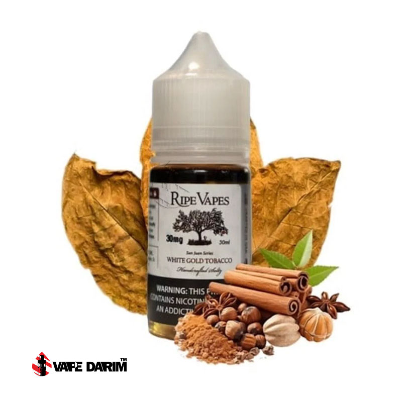 Ripe Vape Sun Juan Tobacco Gold |ویپ داریم سالت سان خوان تنباکو گلد رایپ ویپز |RIPE VAPES SUN JUAN Tobacco Gold 30ML |ویپ داریم