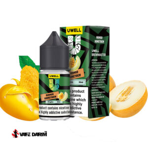 خرید سالت انبه طالبی یوول | Uwell Mango Honeydew 30ML |ویپ داریم