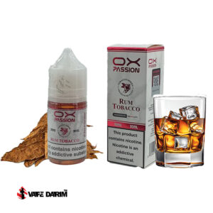خرید سالت تنباکو ویسکی اکسوا | OX Passion Rum Tobacco |ویپ داریم