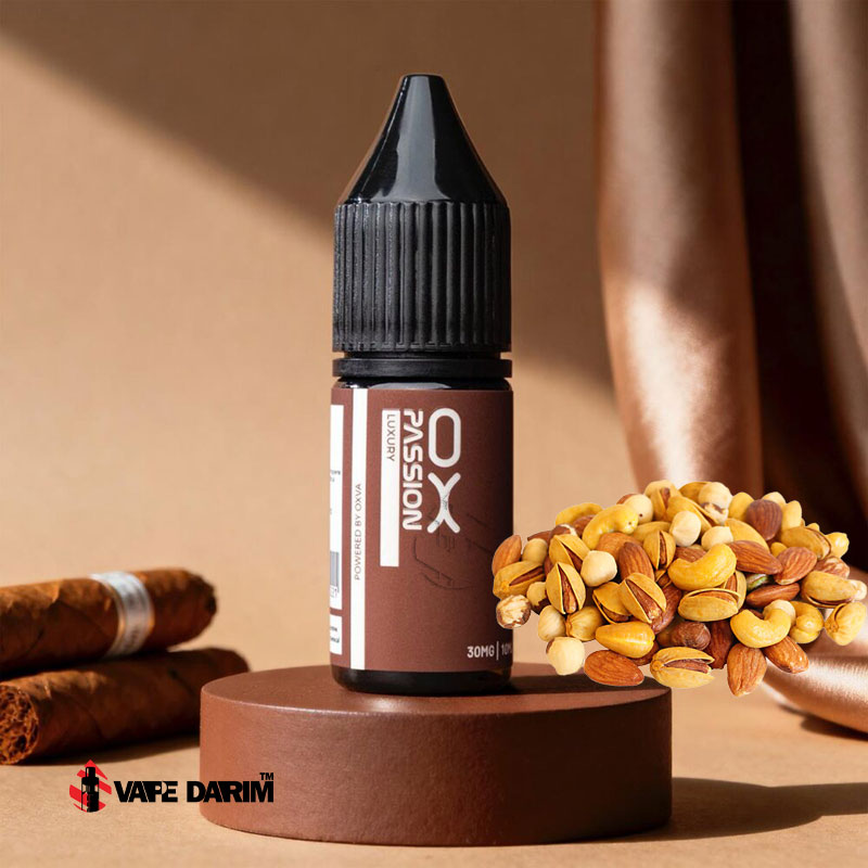 خرید سالت نیکوتین تنباکو اجیل اکسوا 10 میلی لیتر|ویپ داریم خریدسالت تنباکو اجیل اکسوا | OX Passion Luxury 10 ML |ویپ داریم