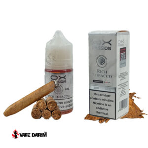 خرید سالت تنباکو خالص اکسوا | OX Passion Rich Tobacco |ویپ داریم