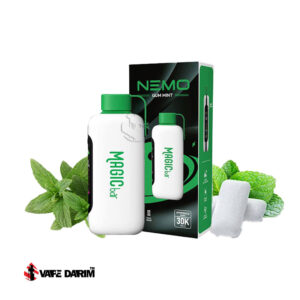 خرید پاد یکبار مصرف مجیک بار آدامس نعناء Magic Bar NEMO Gum Mint 30K |ویپ داریم