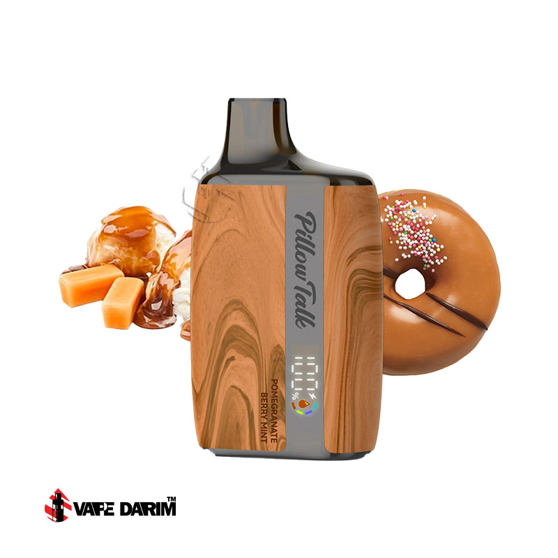 خرید پاد پیلو تاک تافی دونات 8500 پاف |ویپ داریم خرید پاد یکبار مصرف پیلو تاک تافی دونات |8500 Pillow Talk Toffee Nut |ویپ داریم