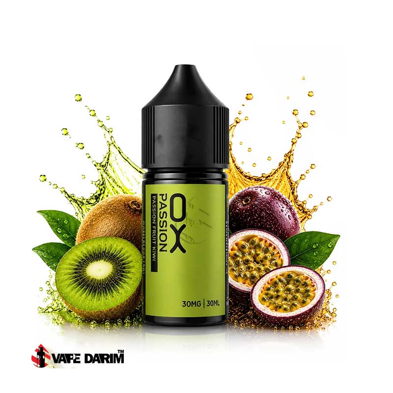 خرید-سالت-اکسوا-کیوی-پشن-فروت-|ویپ داریم خرید سالت پشن فروت کیوی اکسوا | OX Passion Passion Fruit Kiwi |ویپ داریم
