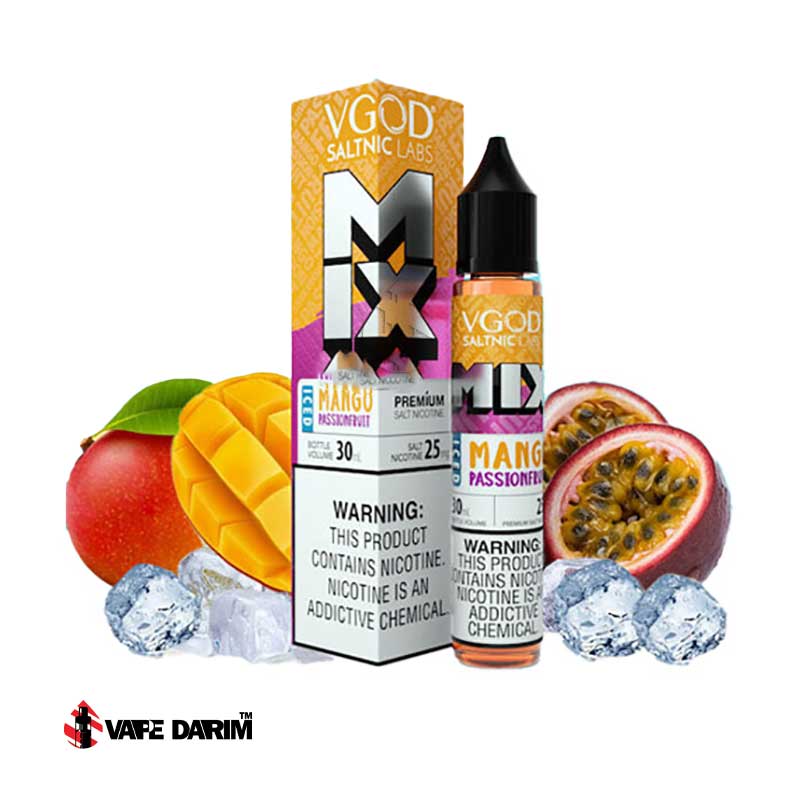 خرید-سالت-ویگاد-انبه-پشن-فروت-یخ|ویپ داریم خرید سالت ویگاد انبه پشن فروت یخ VGOD Mix Mango Passionfruit Ice SALT 30ML |ویپ داریم
