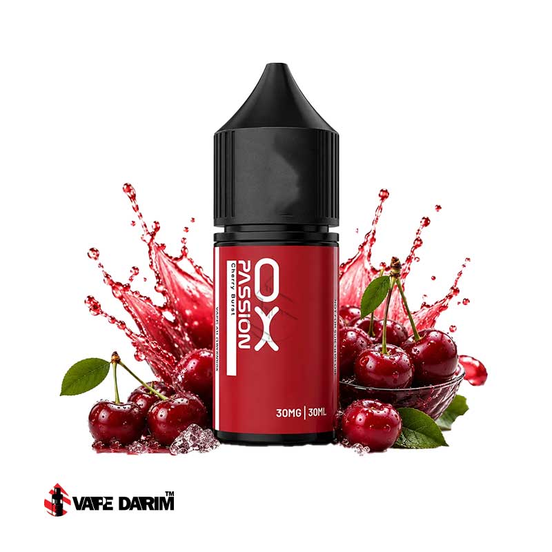 خرید-سالت-گیلاس-اکسوا |ویپ داریم خرید سالت گیلاس اکسوا | OX Passion Cherry Burst |ویپ داریم
